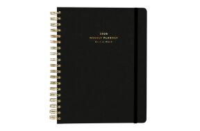 ΗΜΕΡΟΛΟΓΙΟ ΣΠΙΡΑΛ KOKONOTE BAMBINA BACK TO BLACK ΕΒΔΟΜΑΔΙΑΙΟ 18x21,5cm 2026